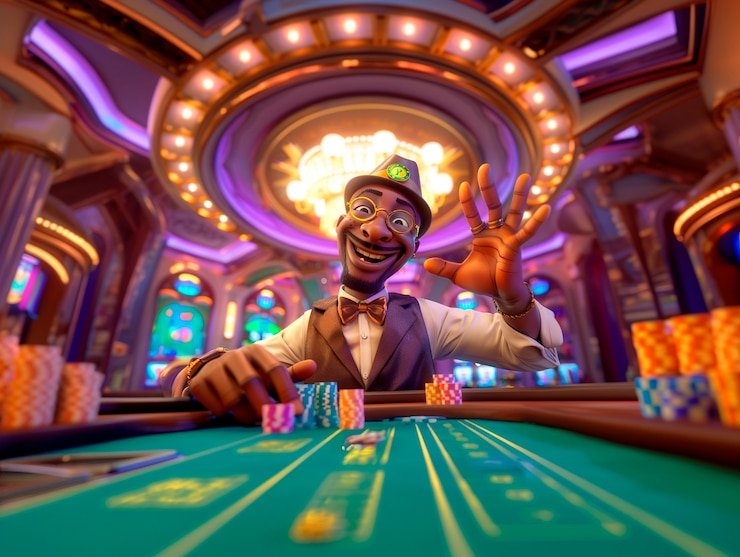 Tampilan slot Relax Gaming dengan fitur bonus aktif di platform komodo4d